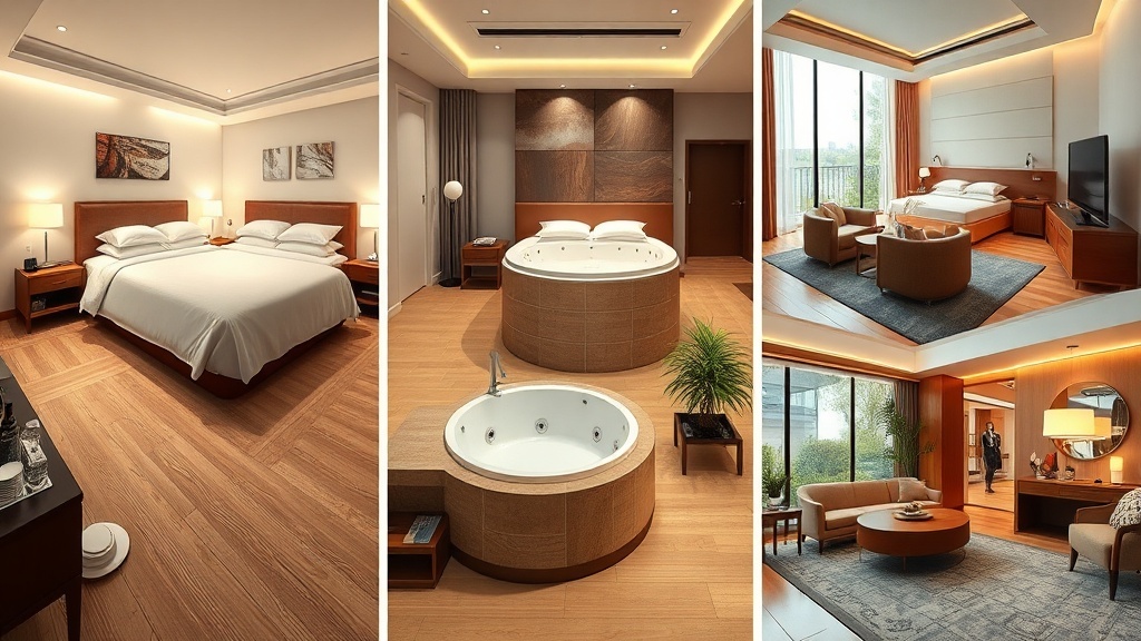 סוגי החדרים והסוויטות – כל אחד מוצא את הפינוק שלו