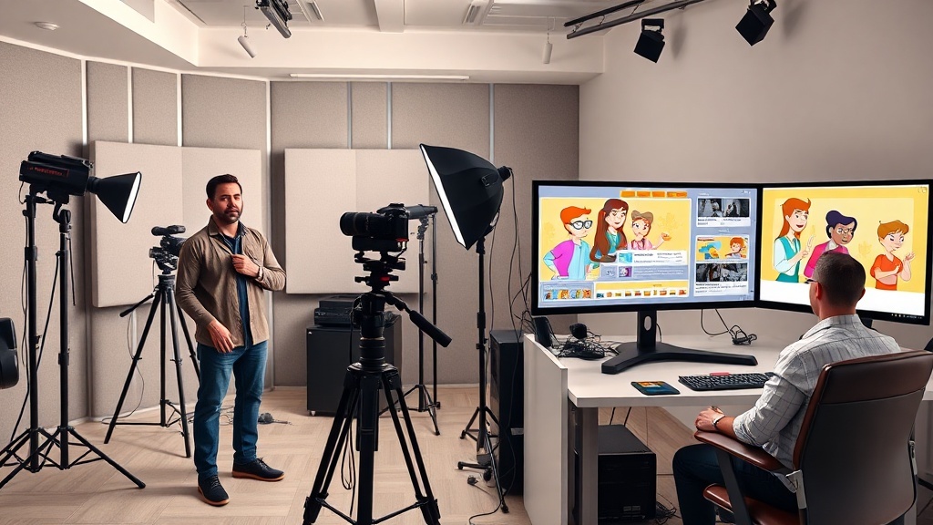 סרטון תדמית מצולם או סרטון אנימציה – מה עובד יותר טוב?